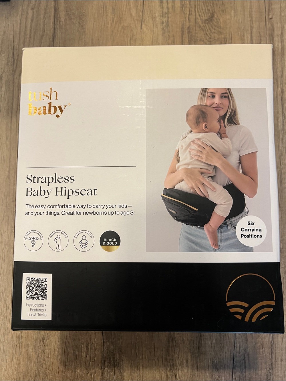 Tushbaby Strapless Baby Hipseat